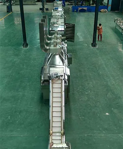 Complete machinery assembly line inside Zhuoheng factory
