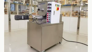 Compact pasta machine used as the extrusion starting point for route planning